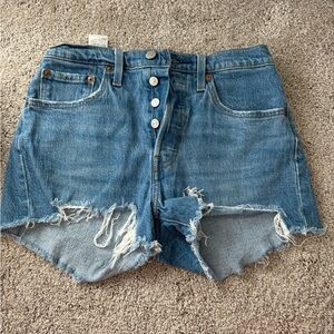 Levi 501 denim shorts